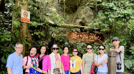 Tour Ghép Phong Nha Kẻ Bàng 2 ngày 1 đêm: Động Phong Nha – Sông Chày Hang Tối – Động Thiên Đường – Suối Nước Moọc